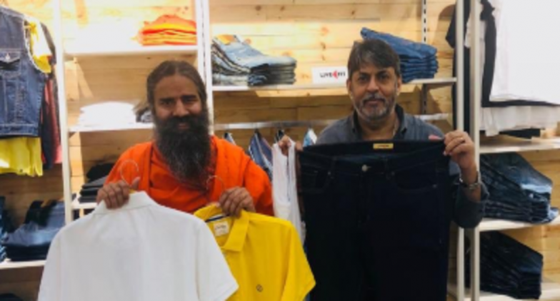 Patanjali Paridhan Baba Ramdev s Swadeshi Apparel Store Launched