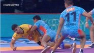 PKL-6 Video Highlights: Bengal Warriors Defeat Telugu Titans 30-25 in Zone B Clash