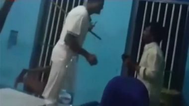 Bengaluru Cops Force Suspect to Dance Inside Police Station on Telugu Movie Song, Watch Video