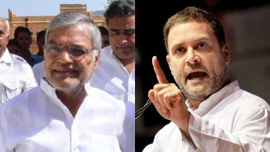 Rajasthan Assembly Elections 2018: CP Joshi Apologises For Casteist Jibe at PM Modi, Uma Bharti After Rahul Gandhi's Censure