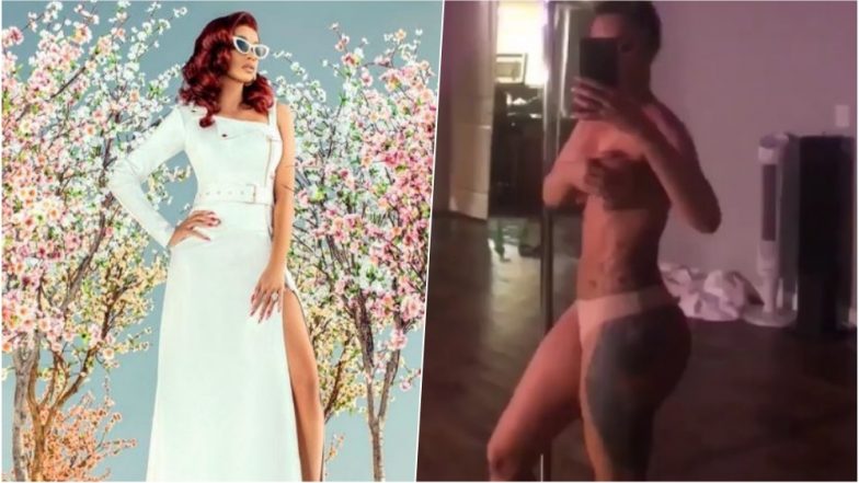 Cardi B Poses Topless in Her Instagram Boomerang Video! Rapper Had Revealed She Was &lsquo;Depressed&rsquo; for Losing Weight After Baby