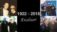 Stan Lee Passes Away At 95: Hollywood Celebrities Chris Evans, Hugh Jackman, Ryan Reynolds, Zoe Saldhana Mourn His Demise