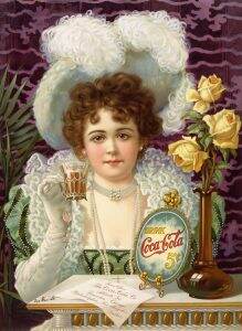 A 1900s ad of Coke A 1900s ad of Coke