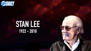 DC Comics Reacts To Stan Lee's Demise: He Changed The Way We Look At Heroes. Excelsior, Stan