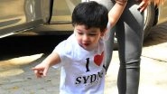 Cute Taimur Ali Khan Meets A Street Cat; Did He Just Call It A Dog? Watch Video!