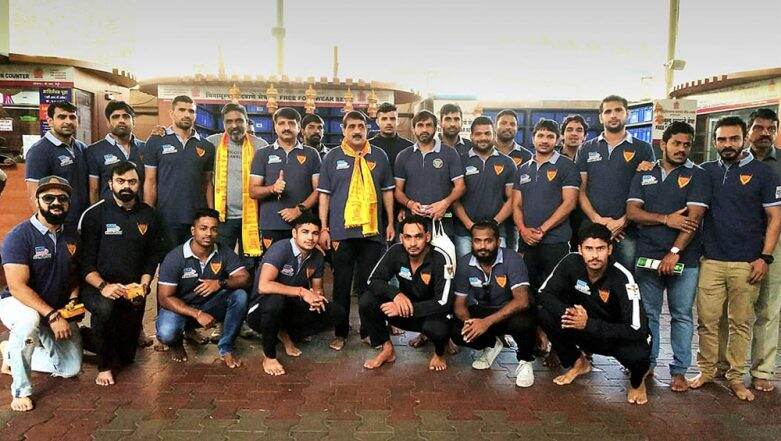 UP Yoddha vs Dabang Delhi KC, PKL 2018–19, Playoff Match Live Streaming and Telecast Details: When and Where to Watch Pro Kabaddi League Season 6 Match Online on Hotstar and TV? UP Yoddha vs Dabang Delhi KC, PKL 2018–19, Playoff Match Live Streaming and Telecast Details: When and Where to Watch Pro Kabaddi League Season 6 Match Online on Hotstar and TV?