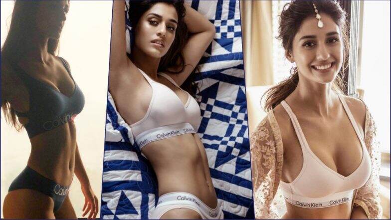 Disha Patani Pics In Sexy Calvin Klein All The Time When