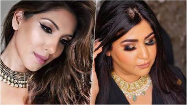 Diwali 2018 Makeup Tips: Get Diwali Party Ready With Dewy Skin to Shimmery Eye Shadow Colour Play! Watch Video Tutorials for Festive Beauty Looks