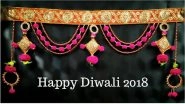 Diwali 2018 Decoration Ideas: Tips on How to Make Toran from Leaves & Flowers at Home &ndash; See Videos