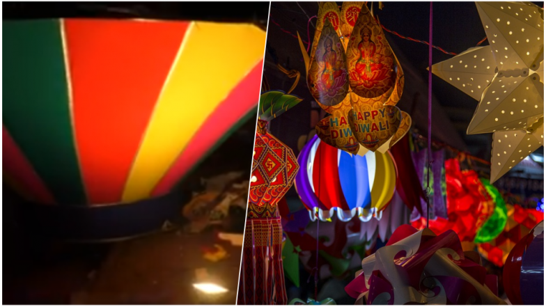Diwali 2018 Celebrations: 40 Feet Lantern Installed at Panaji in Goa, Watch Video