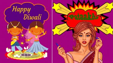 Happy Diwali 2018 Stickers on Whatsapp: Download Festive Sticker Image  Packs for Sending Funny Diwali 2018 Greetings & Messages, Watch Video |  🙏🏻 LatestLY