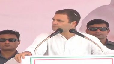Chhattisgarh Assembly Elections 2018: Rahul Gandhi Hits Out at State BJP Government, Accuses CM Raman Singh of Corruption