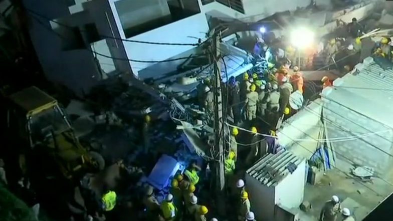 Karnataka: Under Construction Building Collapses in Bengaluru’s Thyagarajanagar Area, One Body Recovered