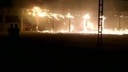 Gurugram: Massive Fire Engulfs Wedding Venue in Sector 9