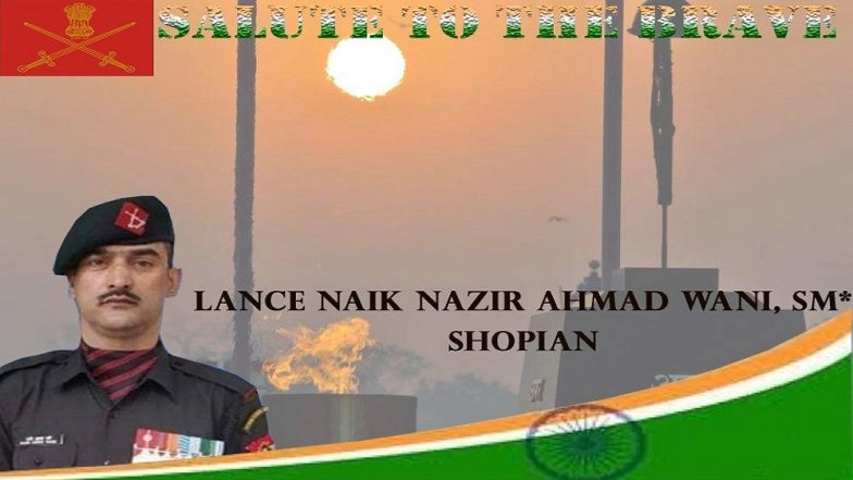 Ashok Chakra Awardee Lance Naik  Nazir Ahmad Wani's Family Meets PM Narendra Modi at Republic Day 2019 'At Home' Function at Rashtrapati Bhavan