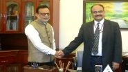 Ajay Bhushan Pandey Takes Charge as Revenue Secretary, Replaces Hasmukh Adhia
