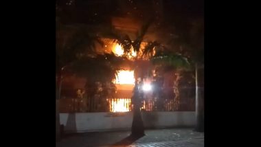 Mumbai: Fire Erupts in Durian Estate of Goregaon East
