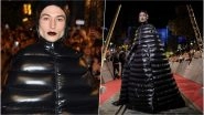 Ezra Miller Walks in a Shiny Puffer Coat at the Red-Carpet Event of Fantastic Beasts Premiere in Paris, See Pics