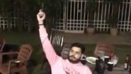 Shiv Sena Corporator Sanjay Pandey's Son Neel Fires a Shot During Birthday Celebrations, Video Goes Viral