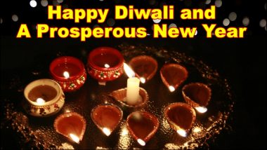 Happy Diwali & Prosperous New Year HD Images & Photos for WhatsApp Stickers & Messages: Best Deepavali Wishes, GIF Greetings & Facebook Pics Free to Download Online