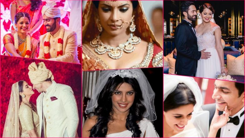 Ahead of Priyanka Chopra&rsquo;s Hindu & Christian Weddings, Here&rsquo;s Look at Indian Celebs Who Stunned As Interfaith Bride (See Pics)