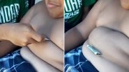 Homemade ATM! Boys Create Money Dispensing Machine on Tummy, Funny Video Goes Viral