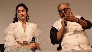 When Janhvi Kapoor Read Out a Poem She Penned for Late Mother Sridevi, While Boney Kapoor Got Teary Eyed Talking About His Kids – Watch