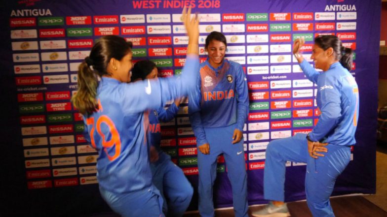 ICC Women&rsquo;s World T20 2018: Harmanpreet Kaur, Smriti Mandhana Show Off Their Dancing Skills Ahead of the Mega Tournament