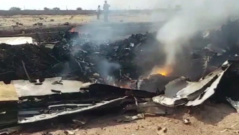 Telangana: Trainee Aircraft Crashes in Bahupeta in Yadadri Bhuvanagiri District, Pilot Injured Telangana: Trainee Aircraft Crashes in Bahupeta in Yadadri Bhuvanagiri District, Pilot Injured