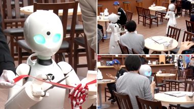 Robot Waiters To Serve People At Restaurant Run By The Disabled in Japan (Watch Video)