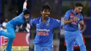 India&rsquo;s Squad for 3rd T20I vs WI: Umesh Yadav, Jasprit Bumrah, Kuldeep Yadav Rested Ahead of India&rsquo;s Tour to Australia