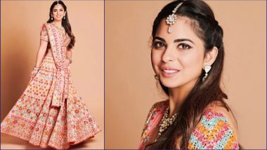 Isha Ambani-Anand Piramal Pre-Wedding Pics: See Bride-to-Be in Abu Jani Sandeep Khosla Lehenga