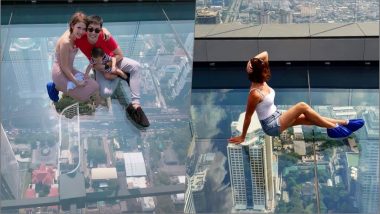 MahaNakhon Tower in Bangkok With Highest Glass Skywalk Not for Faint-Hearted! See Pics of Fearless Visitors