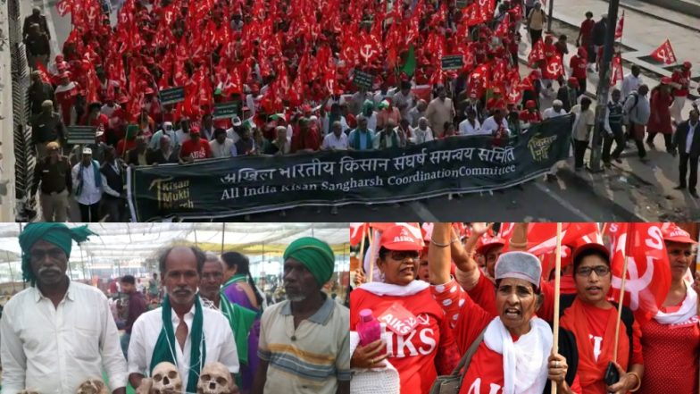 Kisan Mukti March Day-2: Farmers Begin March to Gherao Parliament; Chant ‘Ayodhya Nahi, Karz Maafi Chahiye’