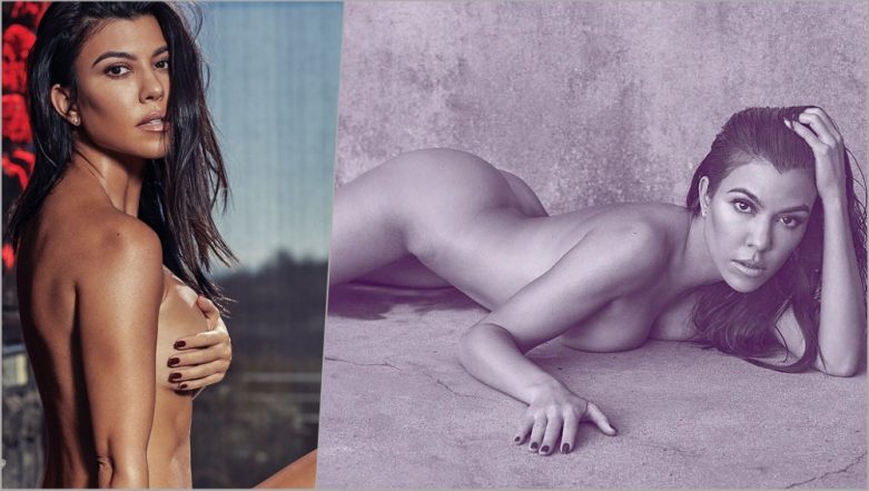 Tits kourtney kardashian nude Kourtney Kardashian