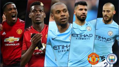 Manchester Derby 2018 Players to Watch Out For: Man City vs Man United Will See Clash of Titans in Premier League Match on Sunday