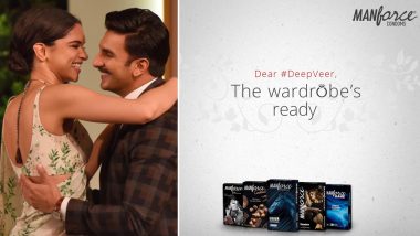 Deepika Padukone Weds Ranveer Singh: Manforce Condoms Suggests Them What to Wear on D-Day!