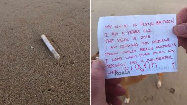 Woman With Cancer Who Found Inspiring Message in a Bottle at North Entrance Beach Trying to Track the 5-Year-Old Who Wrote It