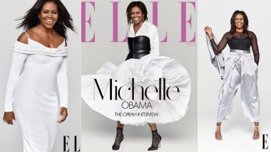 Michelle Obama Graces The Cover Of Elle Magazine With A Leather Corset And A Powerful Interview!