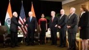 PM Modi Highlights &lsquo;Mainstreaming of Terrorists in Pakistan&rsquo; in Bilateral Talks with Mike Pence in Singapore