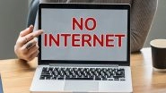 Most Number of Internet Shutdowns Are Recorded in India; Bans Imposed to Prevent Riots, Cheating in Exams & Hatred