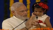 Fake News! Video of PM Modi Asking a Little Girl to Say 'Rahul Gandhi Pappu Hai' is Fake, Check The Real Video