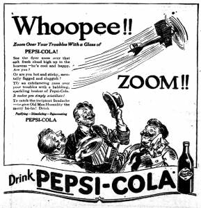 A Pepsi ad from the days of yore A Pepsi ad from the days of yore
