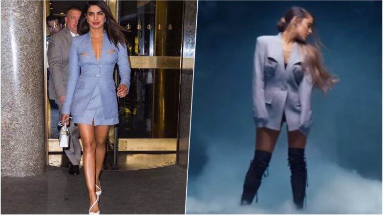 Priyanka Chopra Vs Ariana Grande Fashion Face-Off: Who Slayed the Sexy Dion Lee Cut-Out Blazer Better? (See Pics) Priyanka Chopra Vs Ariana Grande Fashion Face-Off: Who Slayed the Sexy Dion Lee Cut-Out Blazer Better? (See Pics)