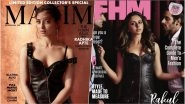 Radhika Apte Vs Rakul Preet Singh &ndash; Who Slayed Better in Black Moschino Leather Dress as a Cover Girl? (See Pics)
