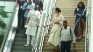 Ranveer Singh Takes Escalator While Wife Deepika Padukone Prefers Stairs at Airport: This Viral Video of Newlyweds Got Their Fans LOLing!