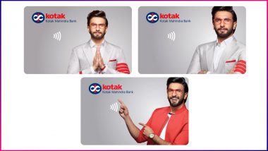 Ranveer Singh and Deepika Padukone’s Wedding Cashed in On by Kotak Mahindra Bank as They Introduce Debit Cards Featuring the Quirky Bollywood Actor