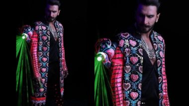 Ranveer Singh Goes Back To Bling With Kohl Eyes For His Wedding Party With Deepika Padukone And We're Speechless