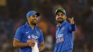 Rohit Sharma and Virat Kohli Have Stark Reactions to the Crowd Cheering Their Names During India vs West Indies 4th ODI (Watch Video)