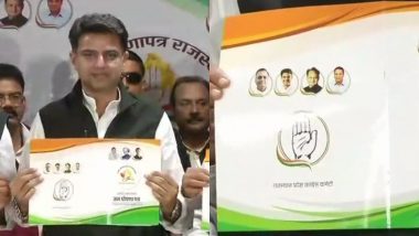 Rajasthan Assembly Elections 2018 Congress Manifesto: Loan Waiver, Free Education For Women and Jobs For Youth And More; 10 Promises Made by INC